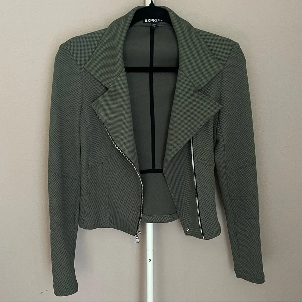 Express Bomber Sweater - Picture 3 of 15
